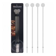 Εικόνα της Σουβλάκια Μπάρμπεκιου Vaggan Ανοξείδωτα 4 Τεμ. 37.5 cm YL7900500