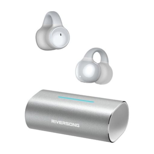 Εικόνα της True Wireless Earbuds Riversong AirClip L3 Silver EA317S