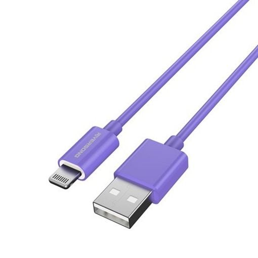 Εικόνα της Καλώδιο Riversong Lotus 08 USB-Α to Lightning 3A 1.2m Purple CL71PU