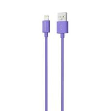 Εικόνα της Καλώδιο Riversong Lotus 08 USB-Α to Lightning 3A 1.2m Purple CL71PU