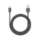 Εικόνα της Καλώδιο Riversong Lotus 08 USB-Α to Lightning 3A 1.2m Black CL71BL