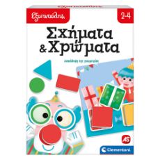 Εικόνα της Clementoni Εξυπνούλης Σχήματα Χρώματα 1024-63259