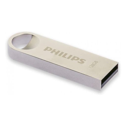 Εικόνα της Philips Moon 128GB USB 2.0 Silver FM12FD160B/00