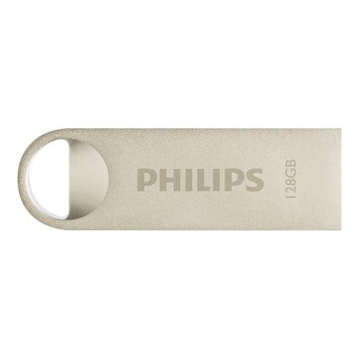 Εικόνα της Philips Moon 128GB USB 2.0 Silver FM12FD160B/00
