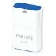 Εικόνα της Philips Pico 16GB USB 2.0 White/Blue FM16FD85B/00
