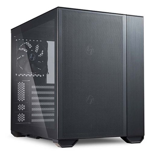 Εικόνα της Lian Li O11 Air Mini Tempered Glass Black G99.O11AMX.00