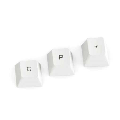 Εικόνα της Glorious PC Gaming Race Premium PBT Keycaps 114 τμχ US ANSI Actic White GLO-KC-GPBT-W