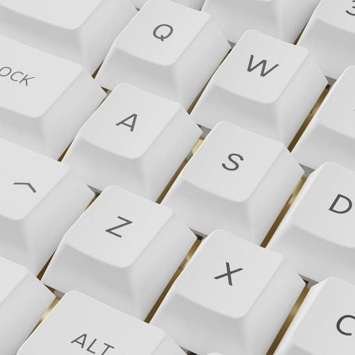 Εικόνα της Glorious PC Gaming Race Premium PBT Keycaps 114 τμχ US ANSI Actic White GLO-KC-GPBT-W