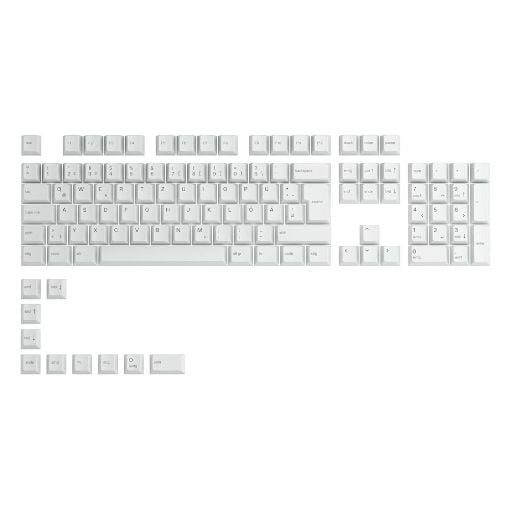 Εικόνα της Glorious PC Gaming Race Premium PBT Keycaps 114 τμχ US ANSI Actic White GLO-KC-GPBT-W