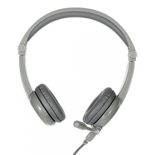 Εικόνα της Headset BuddyPhones Galaxy On Ear Multimedia για Παιδιά με Μικρόφωνο Γκρι BP-GALAXY-GREY
