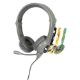 Εικόνα της Headset BuddyPhones Galaxy On Ear Multimedia για Παιδιά με Μικρόφωνο Γκρι BP-GALAXY-GREY
