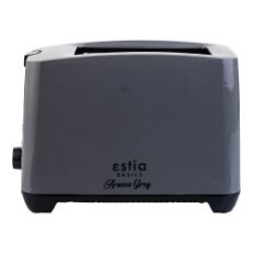 Εικόνα της Φρυγανιέρα Estia Aroma Grey 2 Θέσεων Με 7 Επίπεδα Ψησίματος 750w Γκρί 06-12243