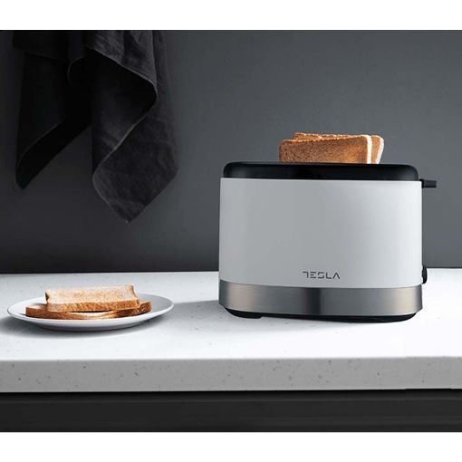 Εικόνα της Φρυγανιέρα Tesla TS300BWX 800W Whie/Inox/Black