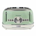 Εικόνα της Φρυγανιέρα Ariete 0156/04 Vintage 4 Θέσεων 1600W Green 00C015604AR0