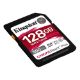 Εικόνα της Κάρτα Μνήμης SDXC Kingston Canvas React Plus 128GB UHS-II Class 10 U3 V90 SDR2/128GB