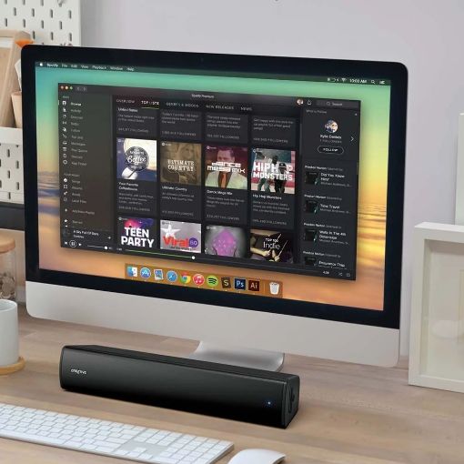 Εικόνα της Ηχείο Creative Stage Air V2 Soundbar Bluetooth Black 51MF8395AA000