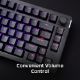 Εικόνα της Πληκτρολόγιο HyperX Alloy Rise 75 RGB Red Switches Black (US) 7G7A4AA