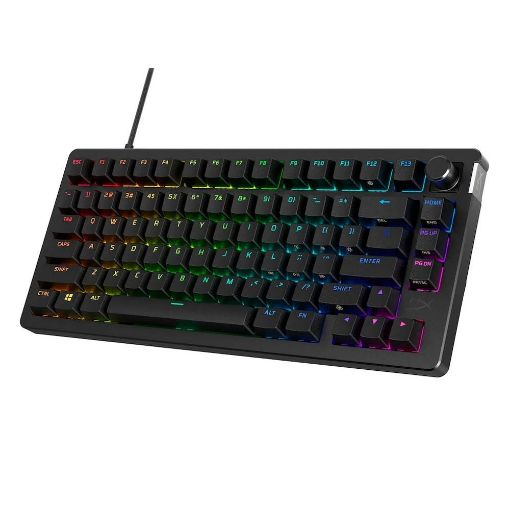 Εικόνα της Πληκτρολόγιο HyperX Alloy Rise 75 RGB Red Switches Black (US) 7G7A4AA