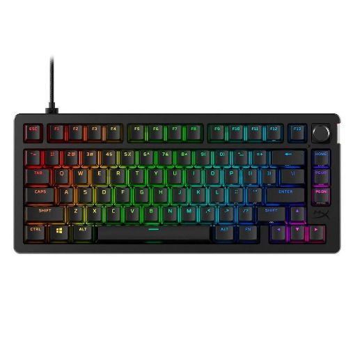 Εικόνα της Πληκτρολόγιο HyperX Alloy Rise 75 RGB Red Switches Black (US) 7G7A4AA