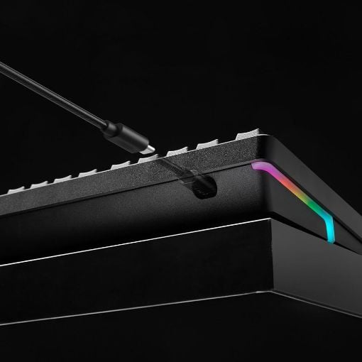 Εικόνα της Πληκτρολόγιο HyperX Alloy Rise RGB Red Switches Black (US) 7G7A3AA