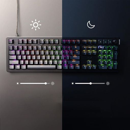 Εικόνα της Πληκτρολόγιο HyperX Alloy Rise RGB Red Switches Black (US) 7G7A3AA