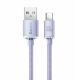 Εικόνα της Καλώδιο Baseus Crystal Shine USB to USB-C 100W 2m Purple CAJY000505