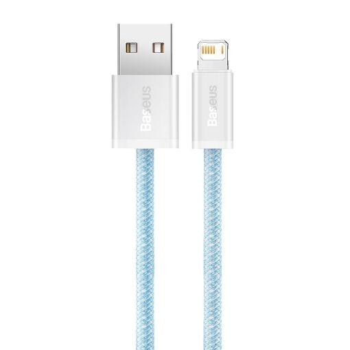 Εικόνα της Καλώδιο Baseus Dynamic USB to Lightning 2.4A 2m Blue CALD000503