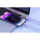 Εικόνα της Καλώδιο Baseus Explorer Fast Charging USB-A to Lightning 1m 2.4A Purple CATS010005