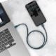 Εικόνα της Καλώδιο Baseus High Density USB-C to Lightning Braided PD 20W 2m Blue CATLGD-A03