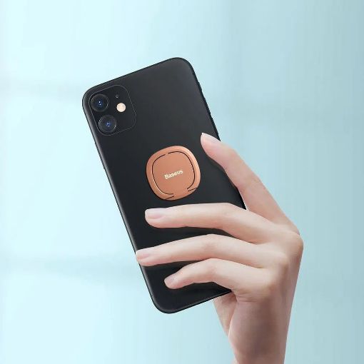 Εικόνα της Baseus Invisible Ring Holder for Smartphones Rose Gold SUYB-0R