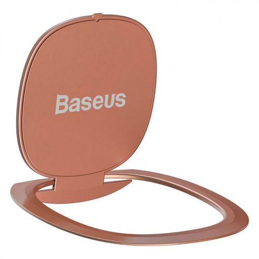 Εικόνα της Baseus Invisible Ring Holder for Smartphones Rose Gold SUYB-0R