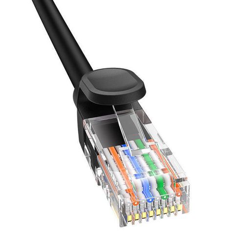 Εικόνα της Καλώδιο Δικτύου Baseus Ethernet CAT.5 1.5m Black B00133206111-02