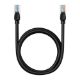 Εικόνα της Καλώδιο Δικτύου Baseus Ethernet CAT.5 1.5m Black B00133206111-02