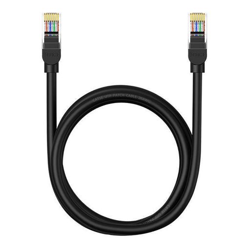 Εικόνα της Καλώδιο Δικτύου Baseus Ethernet CAT.5 1.5m Black B00133206111-02