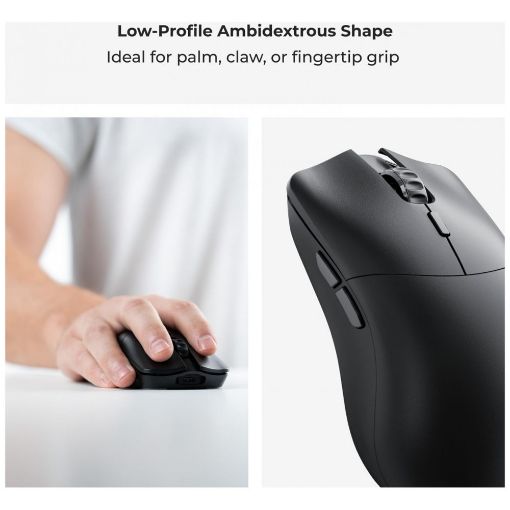 Εικόνα της Ποντίκι Glorious PC Gaming Race Model O 2 PRO Wireless 1K Black GLO-MS-POWV2-1K-B