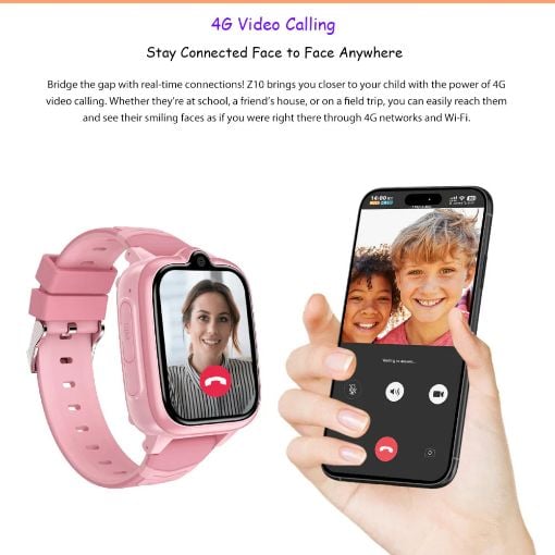 Εικόνα της Smartwatch Blackview Z10 for Kids Pink