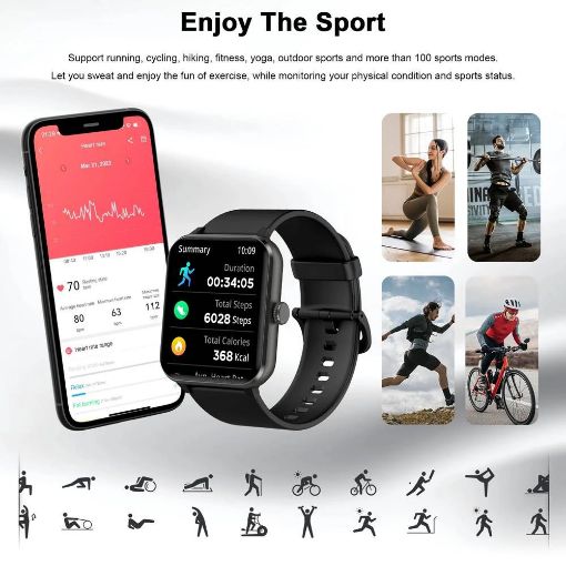 Εικόνα της Smartwatch BlackView R50 Black