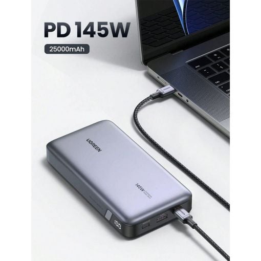 Εικόνα της Power Bank Ugreen PB205 25000mAh 145W Black 90597A