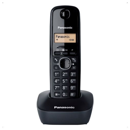 Εικόνα της Ασύρματο Τηλέφωνο Panasonic KX-TG1611GRH Black