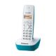 Εικόνα της Ασύρματο Τηλέφωνο Panasonic KX-TG1611GRC White-Turquoise