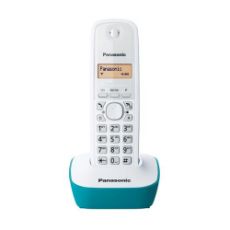 Εικόνα της Ασύρματο Τηλέφωνο Panasonic KX-TG1611GRC White-Turquoise