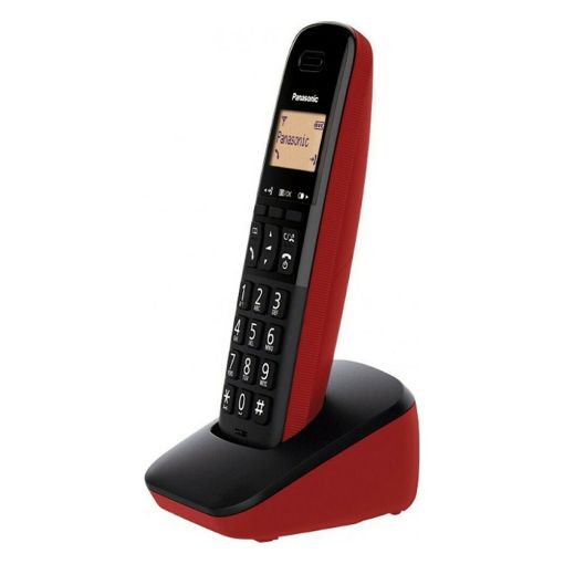 Εικόνα της Ασύρματο Τηλέφωνο Panasonic KX-TG1611GRR Black-Red