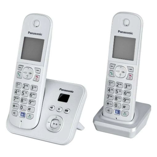 Εικόνα της Ασύρματο Τηλέφωνο Panasonic KX-TG6822GS Duo Pearl Silver