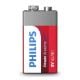 Εικόνα της Αλκαλική Μπαταρία 9V Philips Power 1 Τμχ 6LR61P1B/10