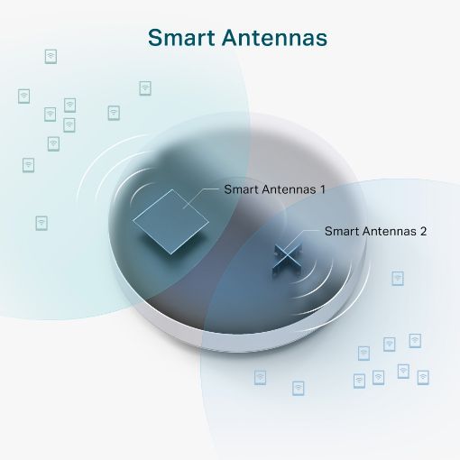 Εικόνα της Access Point Tp-Link AXE11000 v1 Ceiling Mount Quad-Band WiFi 6E EAP690E HD
