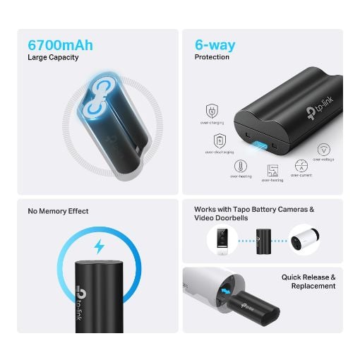 Εικόνα της Tp-Link Battery Pack Tapo A100 v1