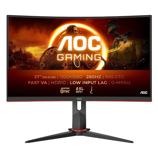 Εικόνα της Οθόνη AOC C27G2Z3/BK 27" Curved VA Full HD 280Hz