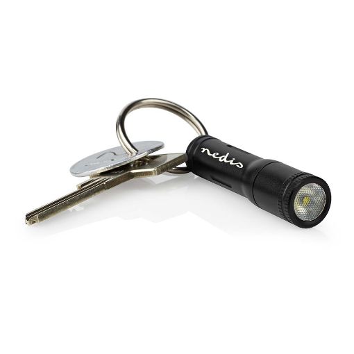 Εικόνα της Φακός - Μπρελόκ Nedis LED Nedis 100lm IPX4 Black LTRH06WBK