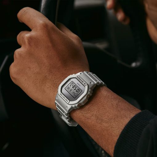 Εικόνα της Ψηφιακό Ρολόι Casio G-Shock Ασημί DW-5600FF-8ER