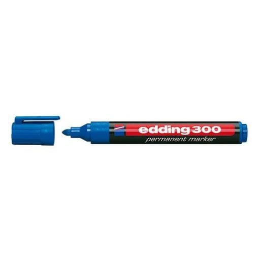 Εικόνα της Μαρκαδόρος Ανεξίτηλος Edding 300 1.5 - 3 mm Blue 3623003